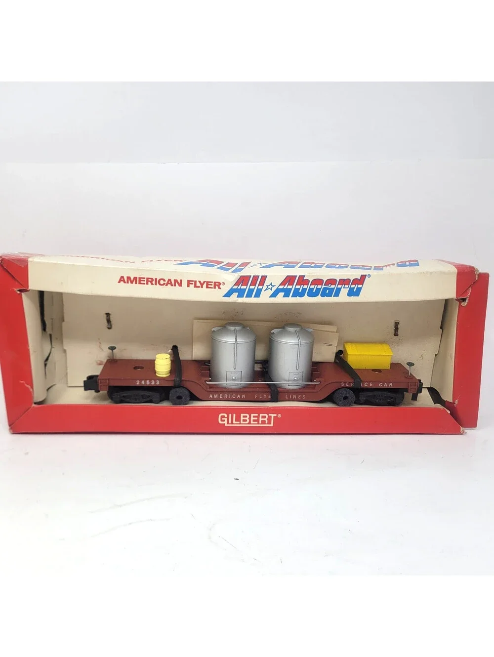 American Flyer S Gauge American Flyer Lines Track Cleaning Car Analog 24533 Box